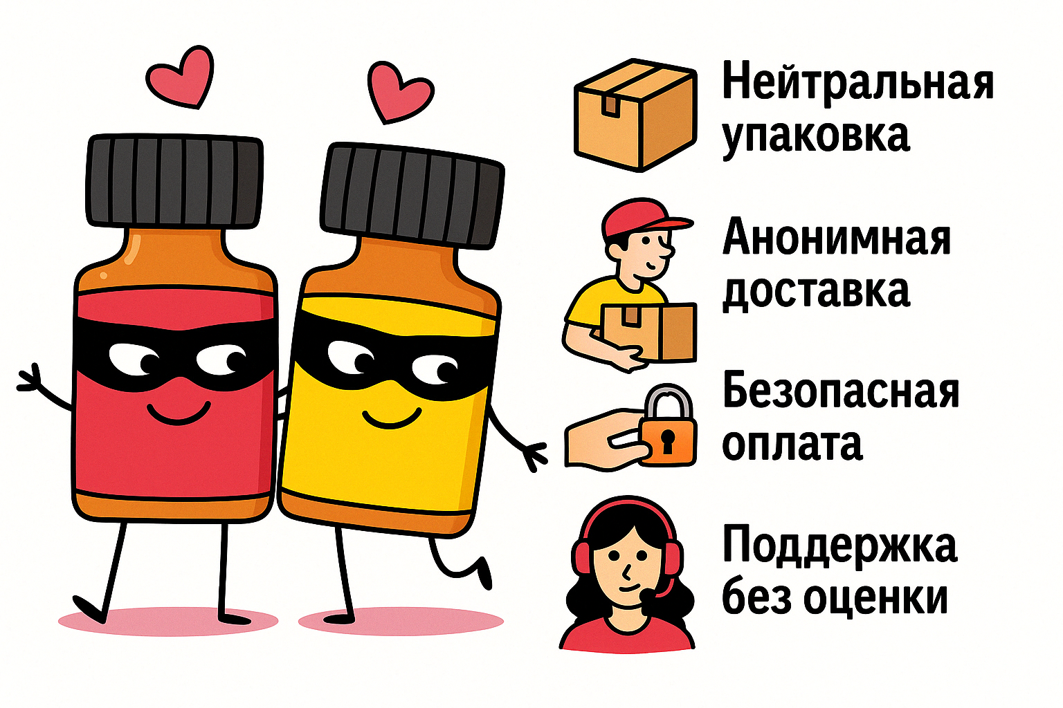 Анонимная доставка попперсов в Новосибирске